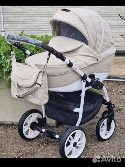 Коляска 2 в 1 индиго