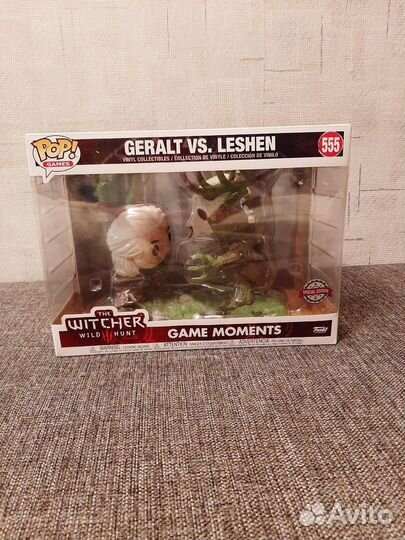 FunkoPop Geralt Vs Leshen новый не распакованный
