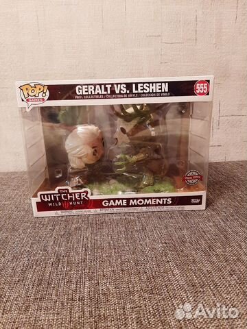 FunkoPop Geralt Vs Leshen новый не распакованный