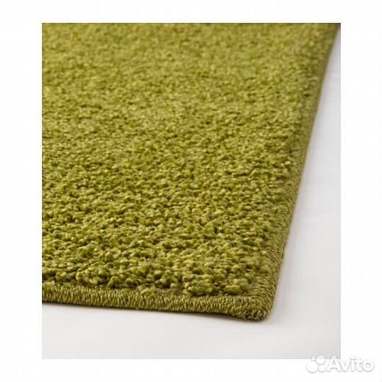 Ковер Икеа аллерслев зеленый 133х180 см б/у