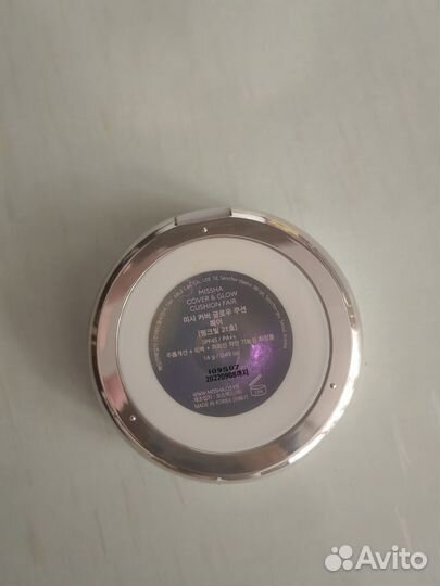 Кушон для лица Missha cover&glow