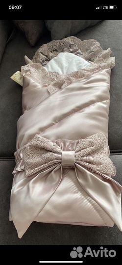 Конверт на выписку для девочки осень