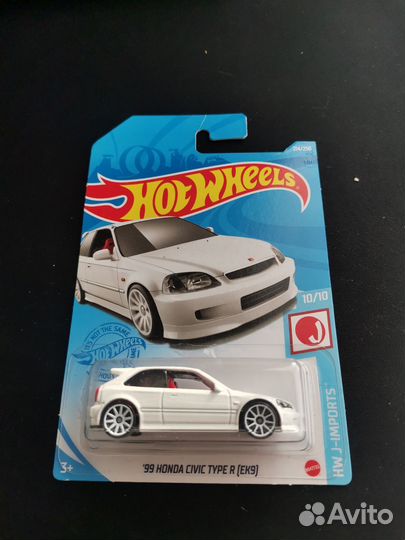 Hot wheels honda civic type r мейн