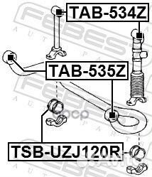 Втулка стабилизатора зад прав/лев TAB535Z