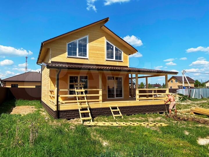 Дом 145 м² на участке 10 сот.