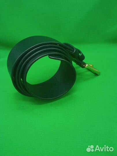 Ремень из натуральной кожи ручной работы