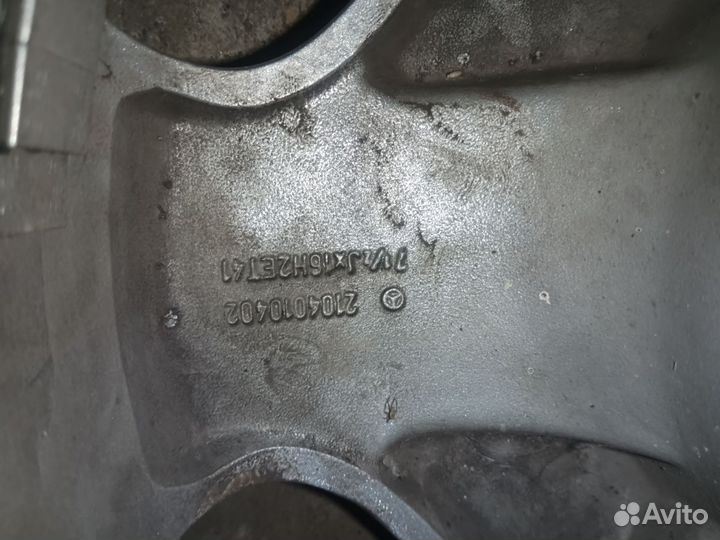 Колеса mercedes r16, 5х112