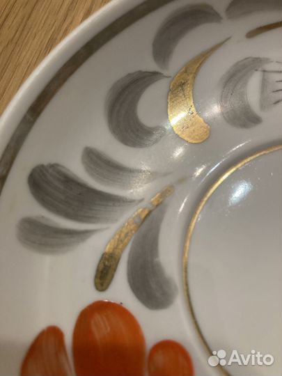 Блюдце советский винтаж