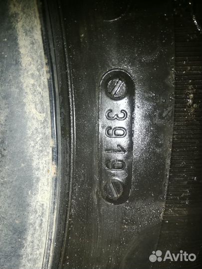 Зимняя шипованная резина в сборе r15 4 100