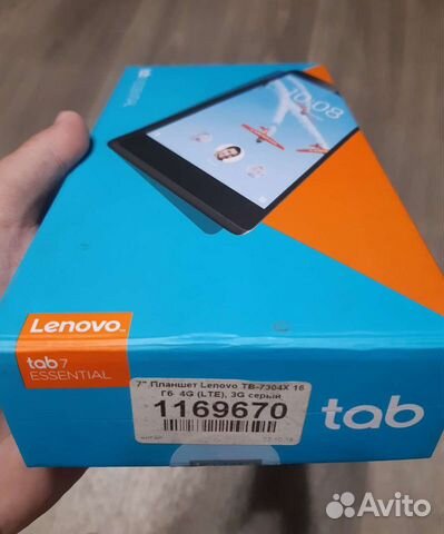 Планшет Lenovo tab 7 Essential 4G