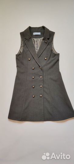 Школьный сарафан для девочки, 140 размер