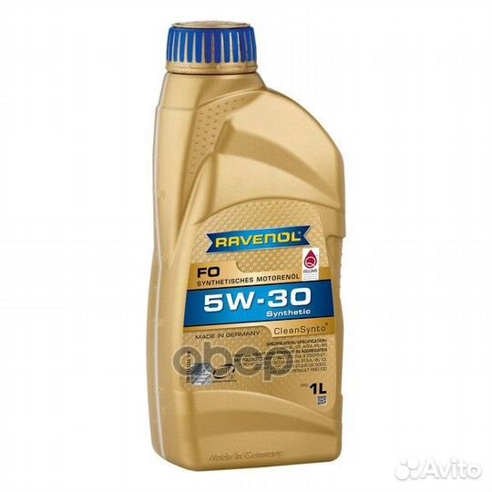Масло моторное Ravenol FO 5W-30 CF/SL A5/B5 син