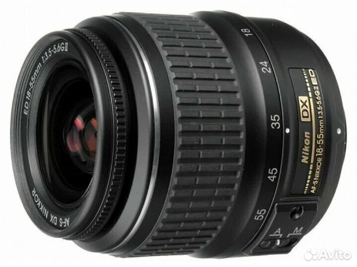 Зеркальный фотоаппарат nikon D70 кит с 18-55 никор