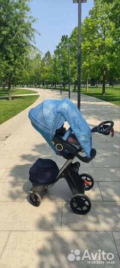 Коляска 2 в 1 stokke xplory v5 v 6 + аксы