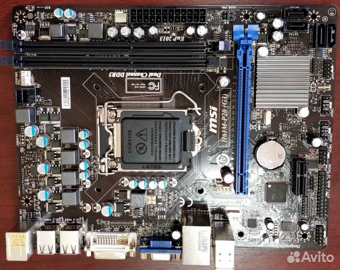 Материнская плата MSI H61M-P20(G3)