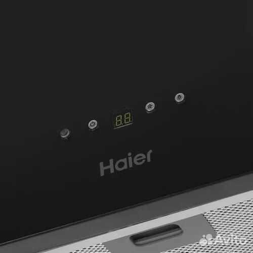 Вытяжка островная Haier HVX-C471IB черный