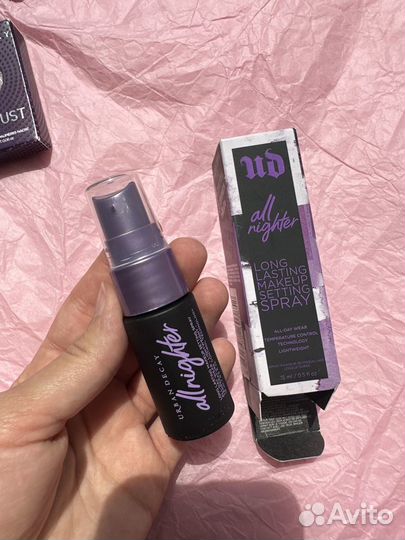 Тени Спаркл urban decay спрей фиксатор