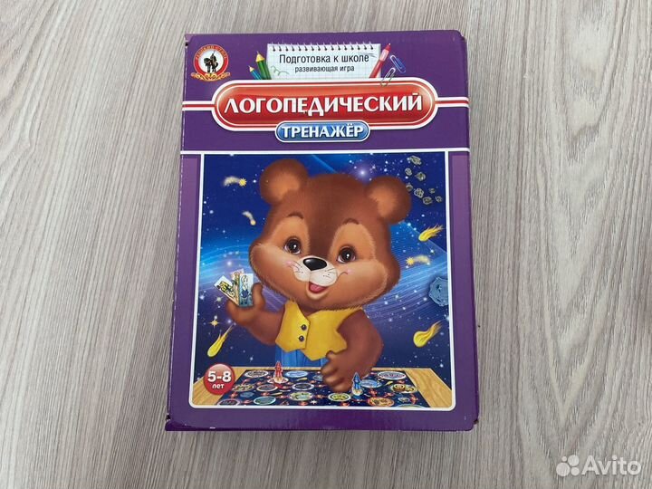 Логопедический тренажер 5+, pinart