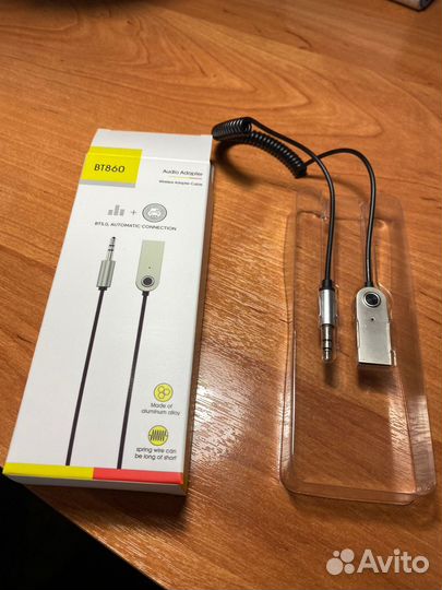 Bluetooth aux адаптер в автомобиль