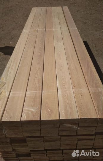 Качесвенная доска лиственница 50х150х6000мм,гост и
