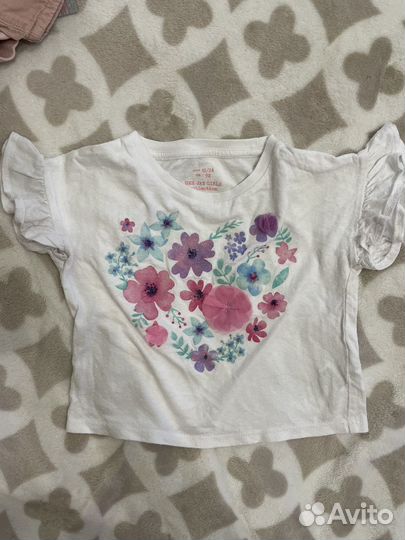 Пакет одежды на девочку H&M