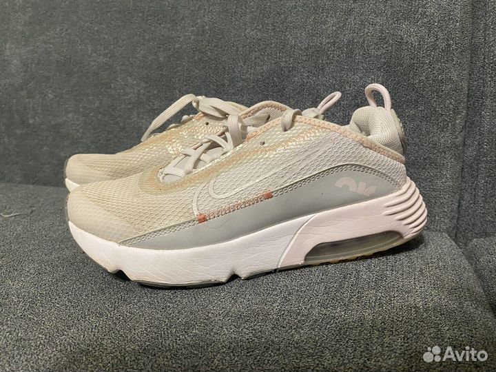 Кроссовки nike air max 2090 gray/pink 35 размер