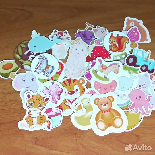 Наклейки развивающие для детей