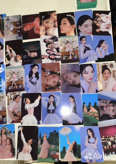 Группа Ред вельвет, карточки