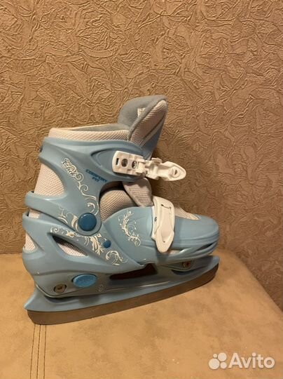 Коньки детские раздвижные 34 37