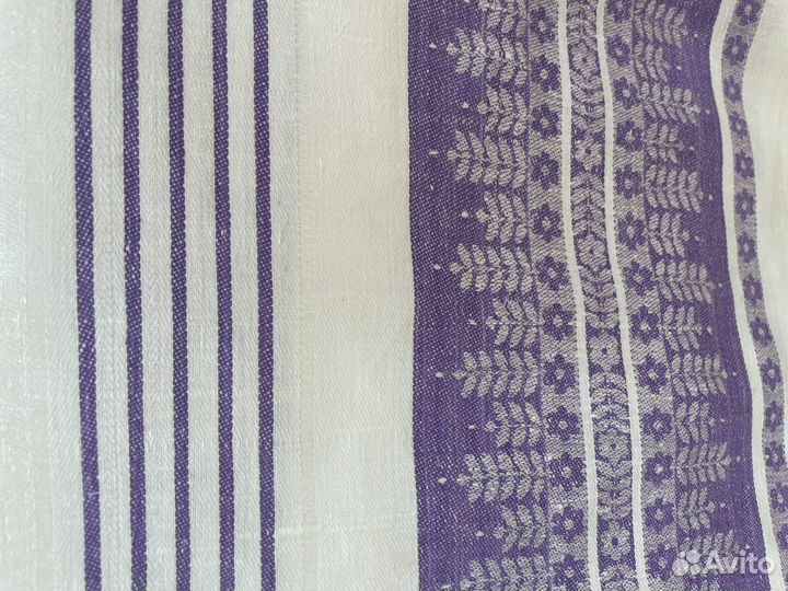 Скатерти льняные жаккардовые СССР