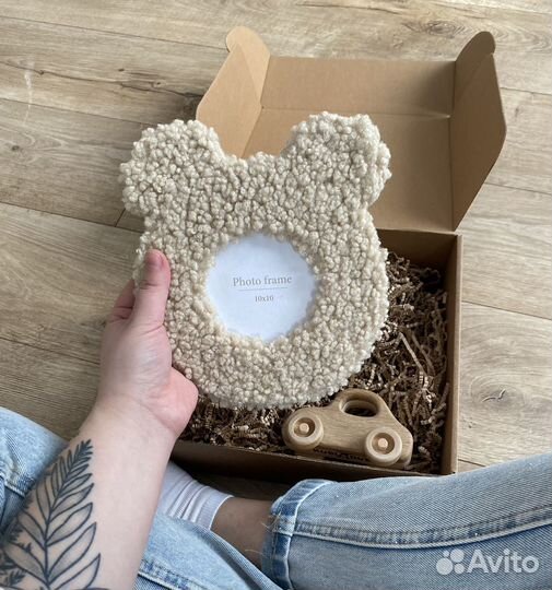 Детская фоторамка с ушками