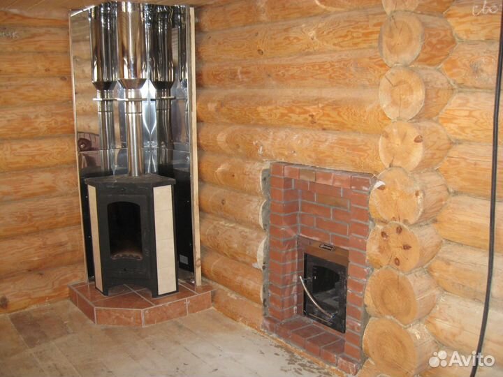 Камины, печи, котлы и дымоходы. Монтаж и установка