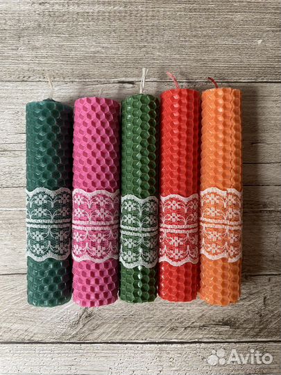 Ароматизированные свечи ручной работы