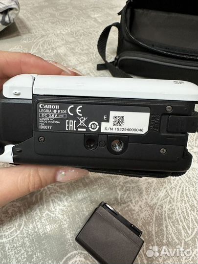 Видеокамера canon legria hf r706