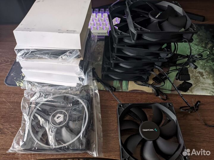 Новые вентиляторы 120мм 140мм