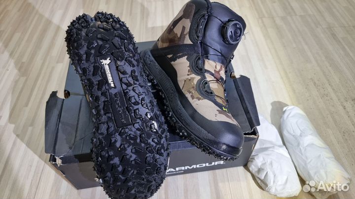 Ботинки Under Armour Fat Tire GoreTex Hiking.р 40