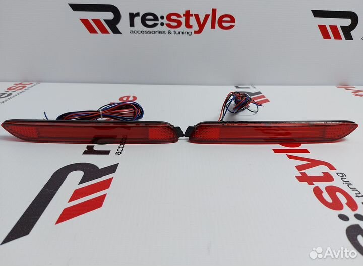 Фонари в задний бампер Toyota