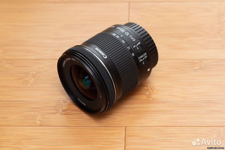 Объектив Canon EF-S 10-18mm stm