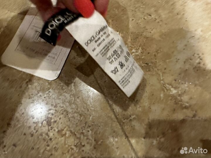 Dolce Gabbana бирка этикетка оригинал новая