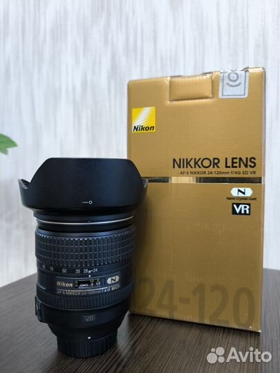 Объектив на Никон 24-120mm f/4G ED VR AF-S Nikkor