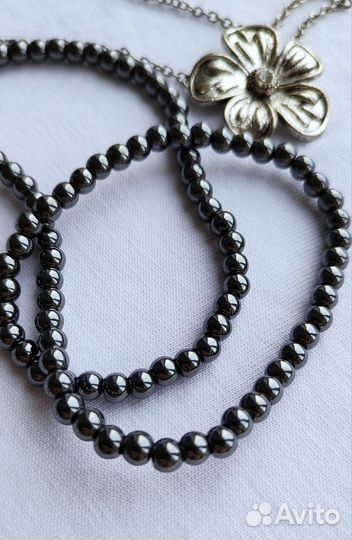 Новая бижутерия пакетом, бусы, кольца. Цена за всё