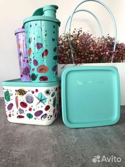 Набор: контейнер Кубикс /Эко-стакан Tupperware