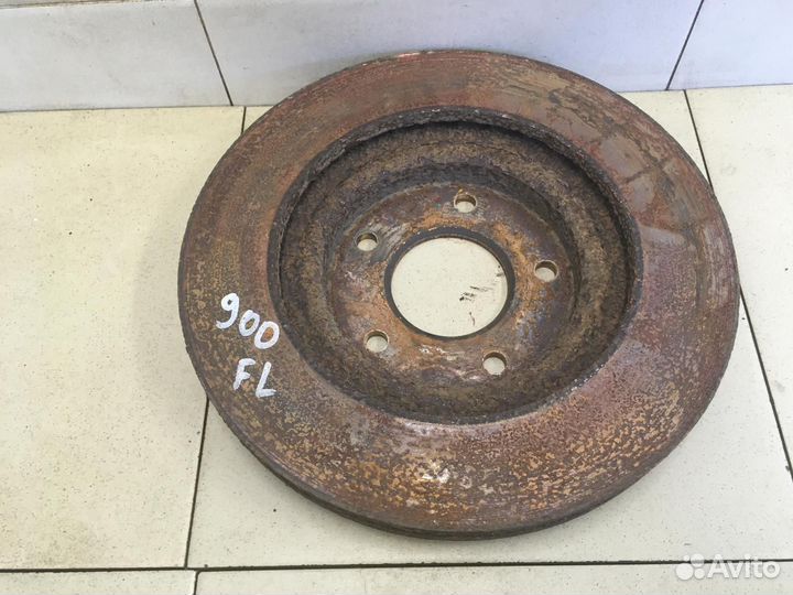 Диск тормозной передний вентилируемый ASX 2010-201