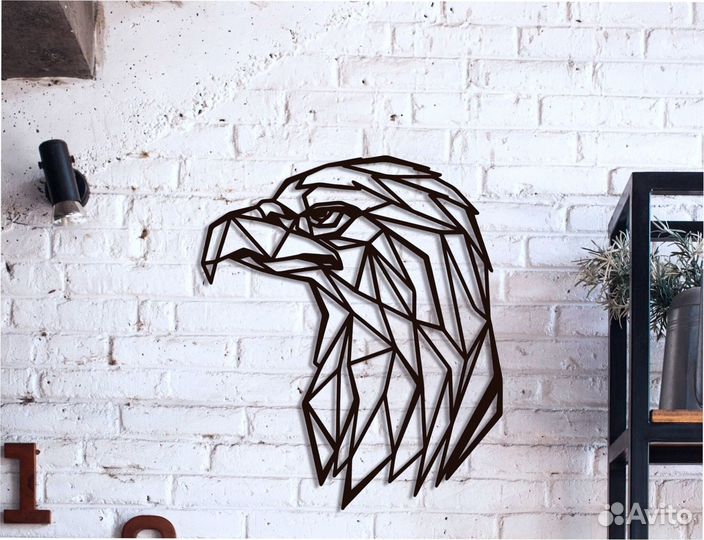 Пейзаж из металла на стену