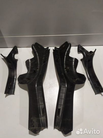 Внутренние накладки порогов Nissan Qashqai 2008