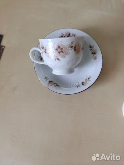 Кофейный сервиз фарфор ГДР Кольдиц