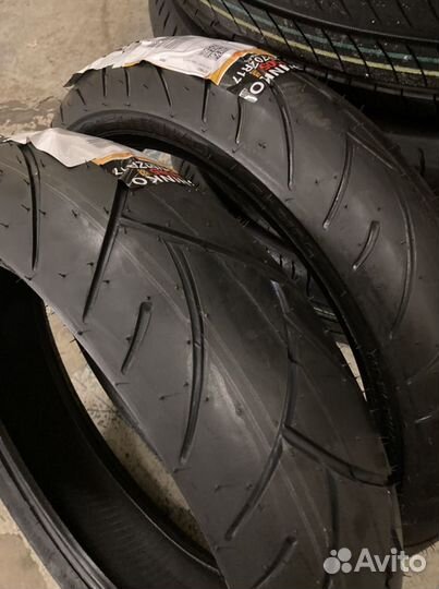 Комплект мотошин Shinko 005 120 и 160