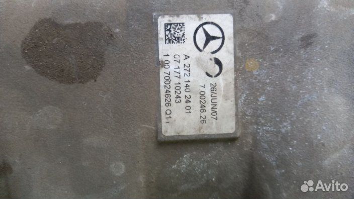 Коллектор впускной Mercedes Benz W204 2007-2015