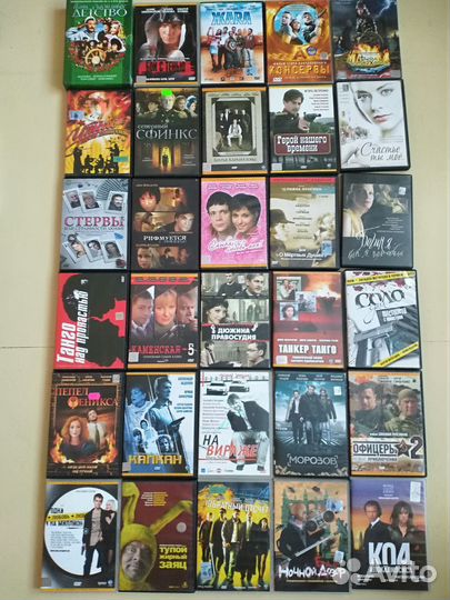 DVD диски, лицензия 100%