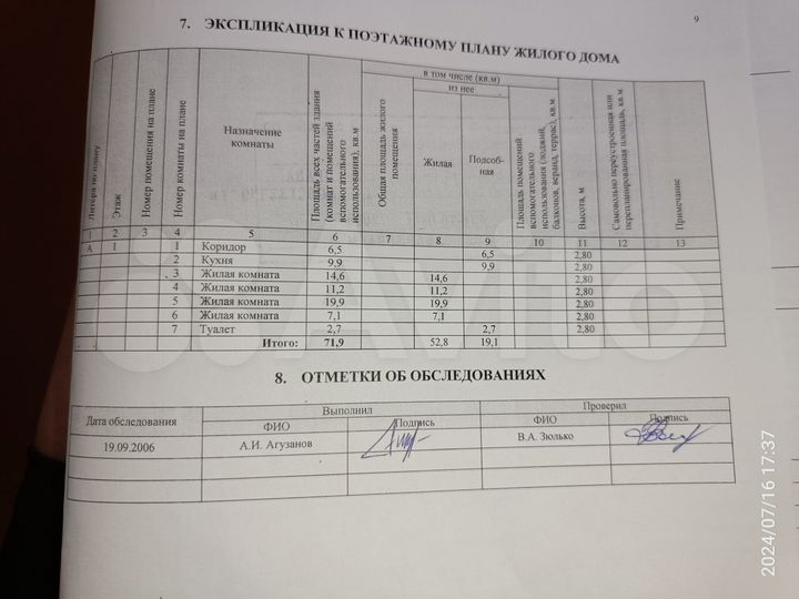 Дом 71,9 м² на участке 10 сот.